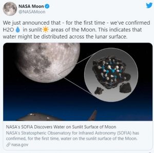 Water on Moon