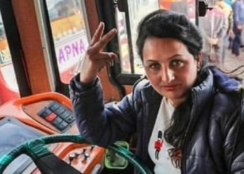 First Woman Bus Driver of Jammu-Kashmir