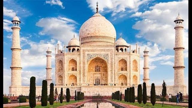 Saffron flag waved in Taj Mahal