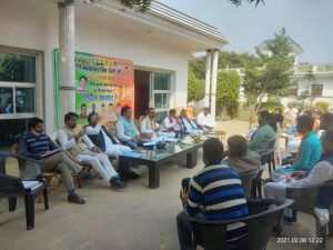 BJP meeting on budget 2021 in bisrakh noida