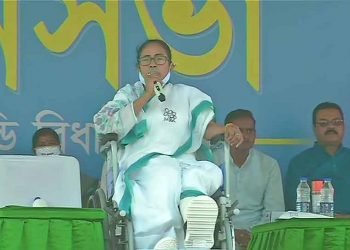 Mamta said in the address of the rally- saved by the grace of God in Nandigram