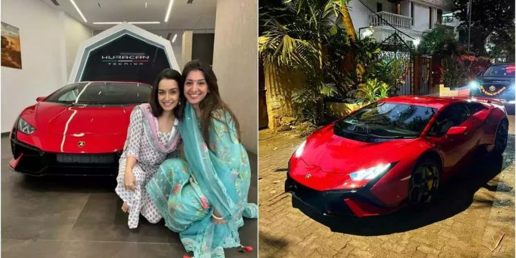 Shraddha Kapoor: बॉलीवुड अभिनेत्री श्रद्धा कपूर ने दशहरे के मौके पर खरीदी नई Lamborghini कार, कीमत जानकर हैरान हो जाएंगे आप।