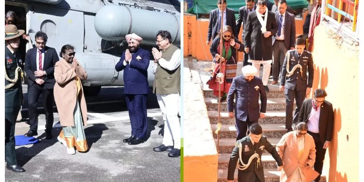 President Visit in Uttarakhand: द्रौपदी मुर्मू उत्तराखंड के दौरे पर, ब्रदीनाथ पहुंच की पूजा अर्चना