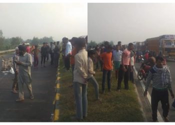 Madhubani road Accident: DM की गाड़ी ने रौंदा मां और बच्चे को, आक्रोशित भीड़ ने की तोड़फोड़!