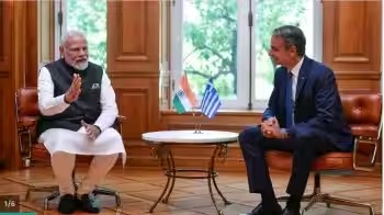 Greece PM India Visit: ग्रीक पीएम मित्सोटाकिस का भारत दौरा, बोले- 'भारत आना मेरे...'