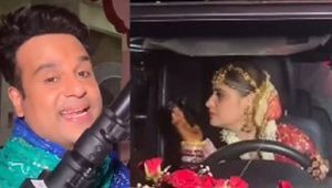 Arti Singh Wedding: आरती सिंह की विदाई की अनोखी वीडियो हुई वायरल, भाई अभिषेक बोले- 'हमारी लड़की लड़का लेकर भागी'