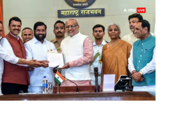 महायुति ने पेश किया सरकार बनाने का दावा, फडणवीस की अपील- कैबिनेट में शामिल हों शिंदे