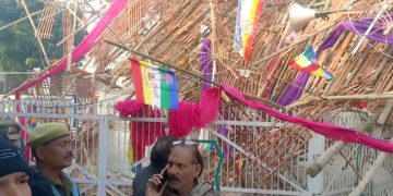 Baghpat: जैन निर्वाण महोत्सव में टूटा मंच, हादसे में 24 से ज्यादा लोग घायल
