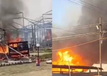 Mahakumbh 2025 : महाकुंभ में फिर लगी भीषण आग, एक साथ 15 टेंट जलकर हुए खाक