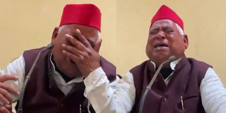 Ayodhya : फूट-फूट कर रोए अयोध्या के सपा सांसद, दलित युवती की हत्या पर गरमाई सियासत