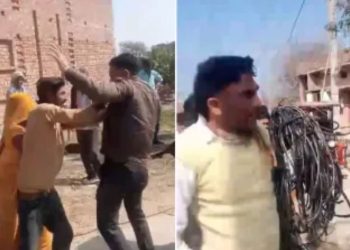 Sambhal : बिजली विभाग को दौड़ा-दौड़ाकर पीटा, अवैध कनेक्शन काटने गई थी टीम