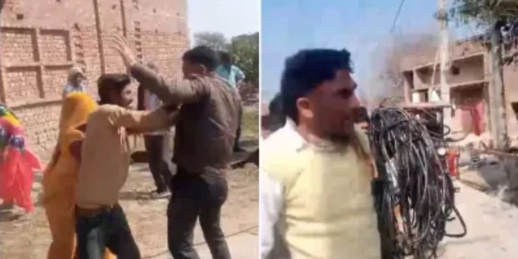 Sambhal : बिजली विभाग को दौड़ा-दौड़ाकर पीटा, अवैध कनेक्शन काटने गई थी टीम