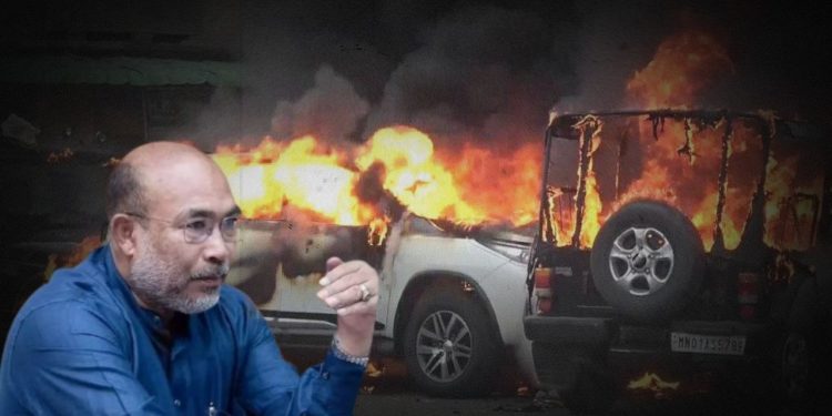 Manipur : मणिपुर के सीएम का इस्तीफ़ा, अब क्यों आई ऐसी नौबत? कांग्रेस का हमला जारी   