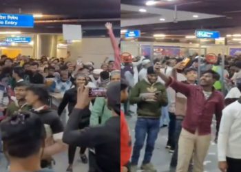 Delhi metro : दिल्ली मेट्रो में मची भगदड़! ‘मुस्लिमों’ ने काटा भयंकर बवाल 