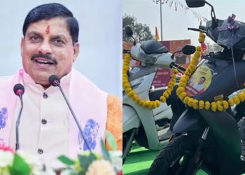 Madhya-Pradesh : CM मोहन यादव ने बांटी स्कूटी, 7 हजार से ज्यादा छात्रों को दिया तोहफा
