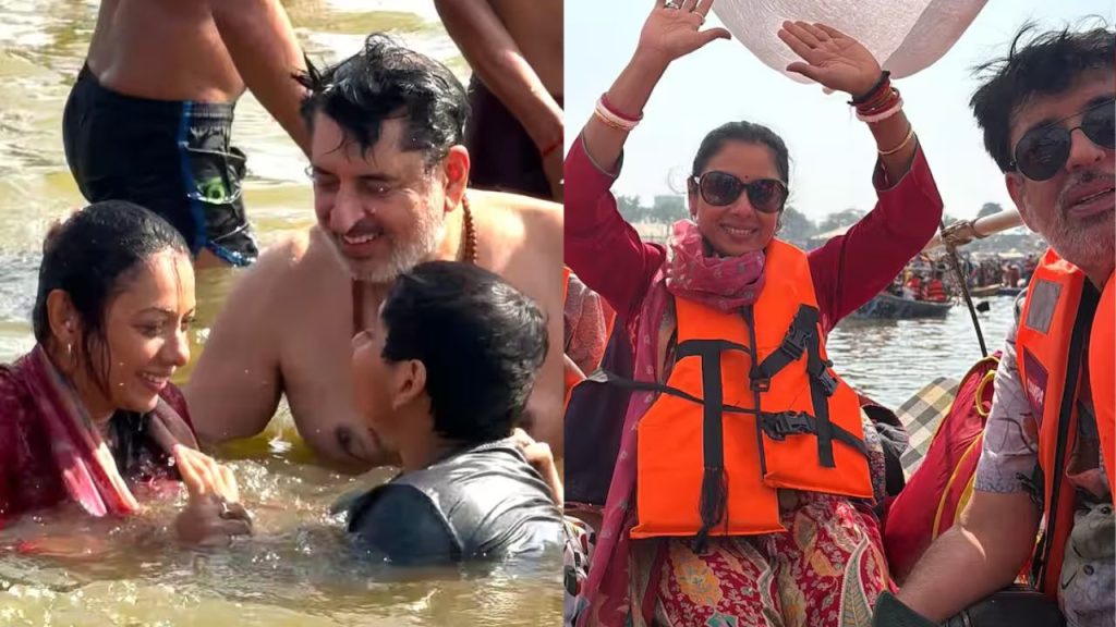 MahaKumbh 2025:  ‘अनुपमा’ ने संगम में लगाई डुबकी, पति और बेटे संग शेयर की खूबसूरत तस्वीरें