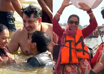 MahaKumbh 2025:  ‘अनुपमा’ ने संगम में लगाई डुबकी, पति और बेटे संग शेयर की खूबसूरत तस्वीरें