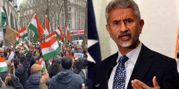 Jaishankar in London: लंदन में खालिस्तान समर्थकों ने किया तिरंगे का अपमान, एस जयशंकर की गाड़ी पर भी किया हमला