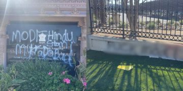 America : अमेरिका में हिंदू मंदिर पर हमला, लिखे गए कई आपत्तिजनक नारे