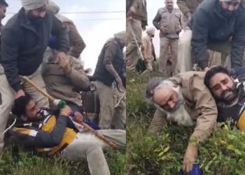 Punjab : पुलिस और किसानों के बीच हुई भिड़ंत, जबरन जमीन छीनने का लगाया आरोप