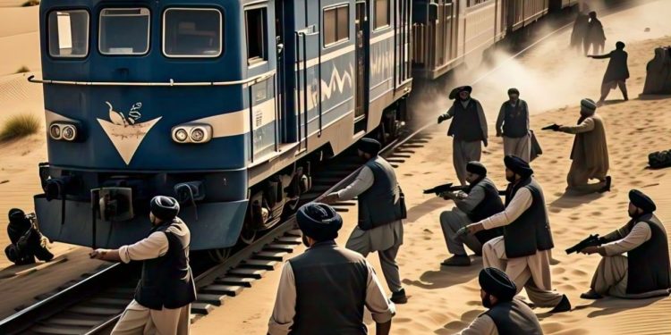 Pakistan Train Hijack : पाकिस्तान में ट्रेन हुई हाईजैक, बलोच आर्मी ने सैकड़ों यात्रियों को बनाया बंधक 