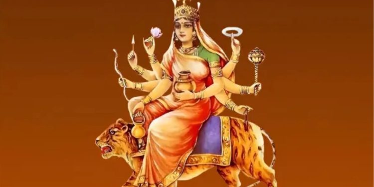 Chaitra Navratri 2025 : नवरात्रि के चौथे दिन मां कुष्मांडा की पूजा, जानिए भोग और पूजा-विधि