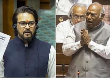 Waqf Ammendment Bill : “टूट सकता हूं, लेकिन झुकूंगा नहीं” राज्यसभा में अनुराग ठाकुर पर दहाड़े खरगे