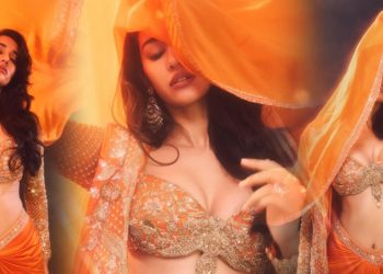 Disha Patani Bold Saree Look:  दिशा पटानी ने ‘धक-धक गर्ल’ लुक को किया रिक्रिएट, इवेंट में लगाई चार चांद