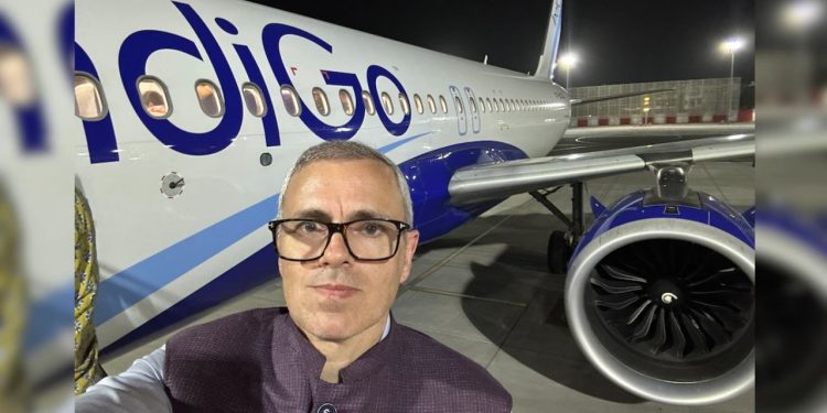 Omar Abdullah : जयपुर डायवर्ट की गई इंडिगो की फ्लाइट, दिल्ली एयरपोर्ट के ‘ऑपरेशनल अव्यवस्था’ पर भड़के उमर अब्दुल्ला