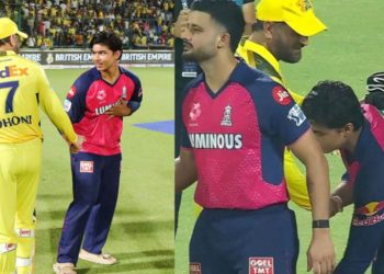 Vaibhav Suryavanshi MS Dhoni Video: IPL 2025 में 14 साल के वैभव सूर्यवंशी ने फिर रचा इतिहास, धोनी ने दी वैभव को सलाह!
