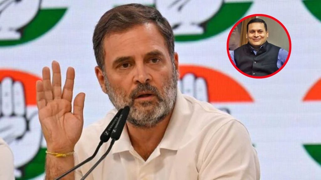 Operation Sindoor : BJP नेता ने राहुल गांधी को बताया ‘मीर जाफर’ , कहा “निशान-ए-पाकिस्तान…”