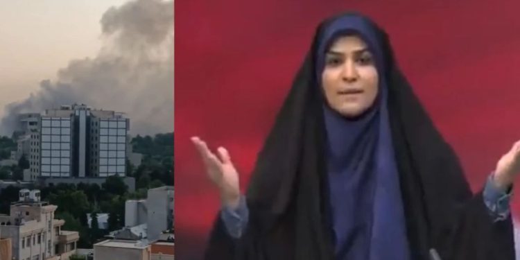 Iran-Israel Conflict : लाइव टीवी पर खबर पढ़ रही थी एंकर, इजरायल ने कर दी ताबड़तोड़ बमबारी