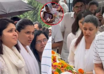 Mannara Chopra : पिता की आत्मा की शांति के लिए गुरुद्वारे पहुंचीं मन्नारा चोपड़ा…आंखों में आंसू,चेहरे पर दिखा दर्द