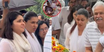 Mannara Chopra : पिता की आत्मा की शांति के लिए गुरुद्वारे पहुंचीं मन्नारा चोपड़ा…आंखों में आंसू,चेहरे पर दिखा दर्द