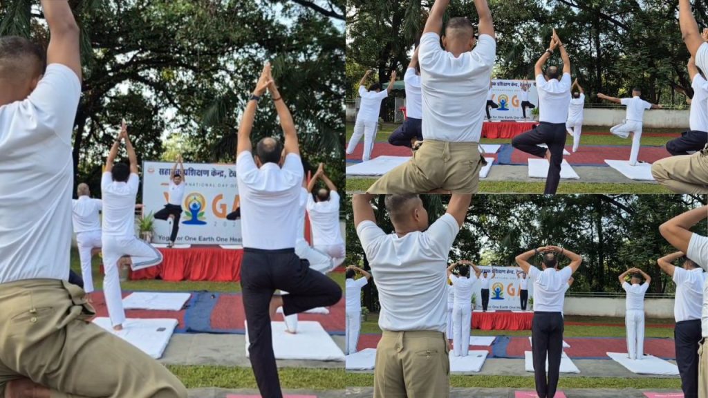 International Yoga Day: अंतर्राष्ट्रीय योग दिवस पर अंतस सेवा फाउंडेशन और बीएसएफ ने रचा इतिहास, 1500 जवानों ने किया सामूहिक योग