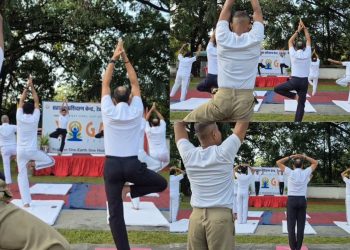 International Yoga Day: अंतर्राष्ट्रीय योग दिवस पर अंतस सेवा फाउंडेशन और बीएसएफ ने रचा इतिहास, 1500 जवानों ने किया सामूहिक योग