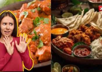 Sawan 2025 : भारत के साथ-साथ इन चार देशों मे भी सावन के महीने में नहीं खाते है मांस     Sawan 2025 : सावन (श्रावण) का महीना हिंदू धर्म में भगवान शिव की भक्ति के लिए अत्यंत पवित्र माना जाता है, और इस दौरान मांसाहार से परहेज की परंपरा है। हाल ही में बिहार में मटन पार्टी को लेकर बवाल हुआ था ऐसा इसलिए क्योंकि भारत की बड़ी आबादी इस पवित्र महीने में मांस (Meat) का सेवन नहीं करती है। यह प्रथा मुख्य रूप से भारत में प्रचलित है, लेकिन आपको जानकर हैरानी होगी कि भारत के अलावा 4 और भी देश है जहां के हिंदू समुदाय इस नियम का पालन करते है और मांसाहार से परहेज करते है।