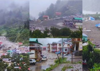 धराली में बादल फटने की तबाही: मलबे में दबी जिंदगियां, 4 की मौत, 50 लापता