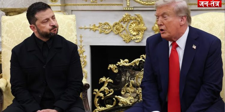 वोलोडिमिर जेलेंस्की, राष्ट्रपति ट्रंप