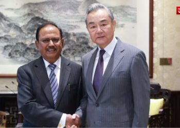 राष्ट्रीय सुरक्षा सलाहकार अजीत डोभाल से चीन के विदेश मंत्री वांग यी ने की मुलाकात