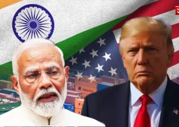 अमेरिकी राष्ट्रपति डोनाल्ड ट्रंप और प्रधानमंत्री नरेंद्र मोदी