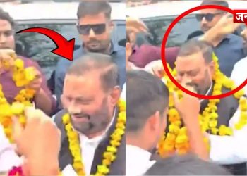 Swami Prasad Maurya : स्वामी प्रसाद मौर्य पर रायबरेली में हमला, माला पहनाने के बाद युवक ने मारा थप्पड़