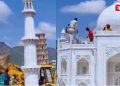 ‘ताजमहल’ पर बुलडोजर एक्शन शुरू, देख मुस्लिम हैरान!