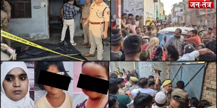 बागपत में एक चौंकाने वाली घटना ,मस्जिद में पाई परिवार की लाशे !