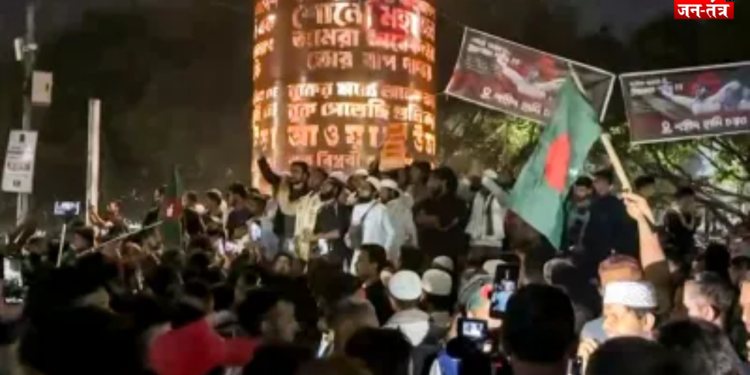 बांग्लादेश में हिंदू युवक की नृशंस हत्या: भीड़ ने पीट-पीटकर मारा, शव को पेड़ से बांधकर जलाया !