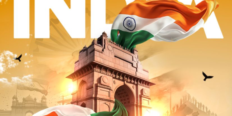 77 वें गणतंत्र दिवस के परेड में दिखी संस्कृति और सैन्य बाहुबल की झलक