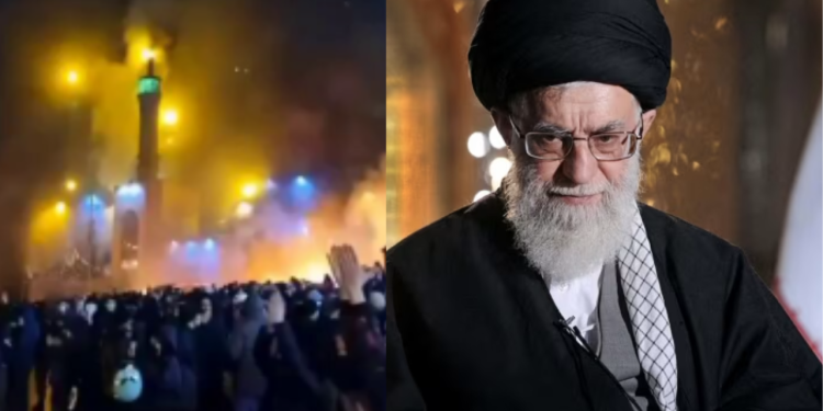 ईरान में बिगड़ते हालात: इंटरनेट ब्लैकआउट और अल-रसूल मस्जिद में आग!