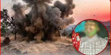 बीजापुर – आईईडी धमाके से युवक की मौत