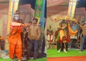 प्रभु राम की तीर से रावण हुआ नेत्रहीन, थाने में दर्ज हुआ मुकदमा
