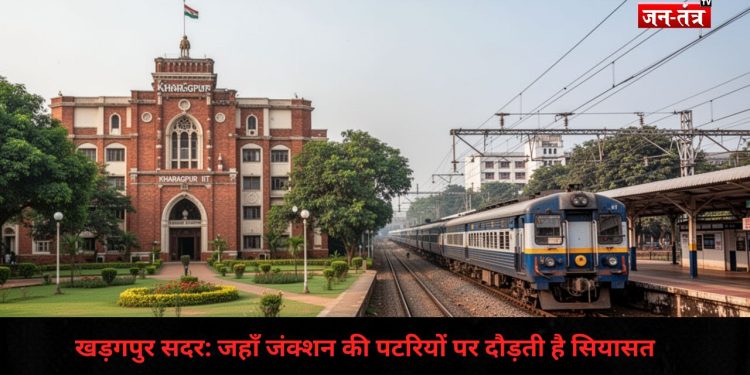 खड़गपुर सदर: जहाँ जंक्शन की पटरियों पर दौड़ती है सियासत